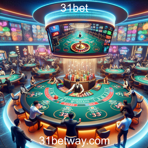 A Experiência Imersiva do Cassino Ao Vivo no 31bet